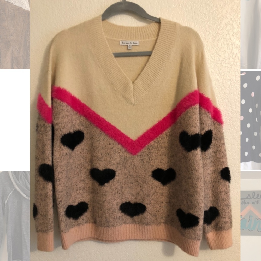 Cozy Heart Sweater